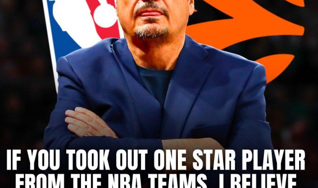 土耳其主帅：NBA更像是表演赛，很多欧洲联赛球队能赢他们